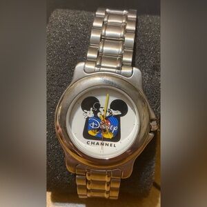 NWT Men’s Channel Disney Stainless Steel Watch